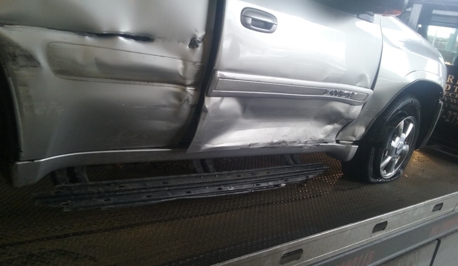 Sideswipe property damage Big D