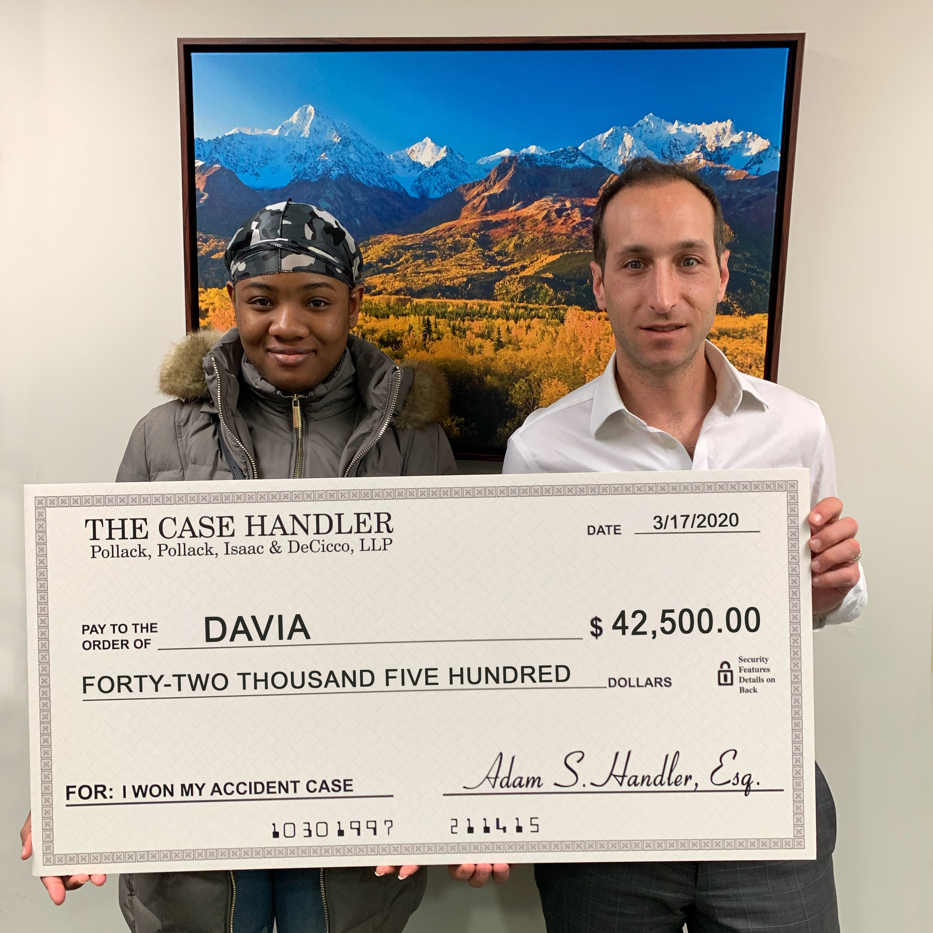 Mount Vernon Taxi Cab Accident Lawyer Review: Davia