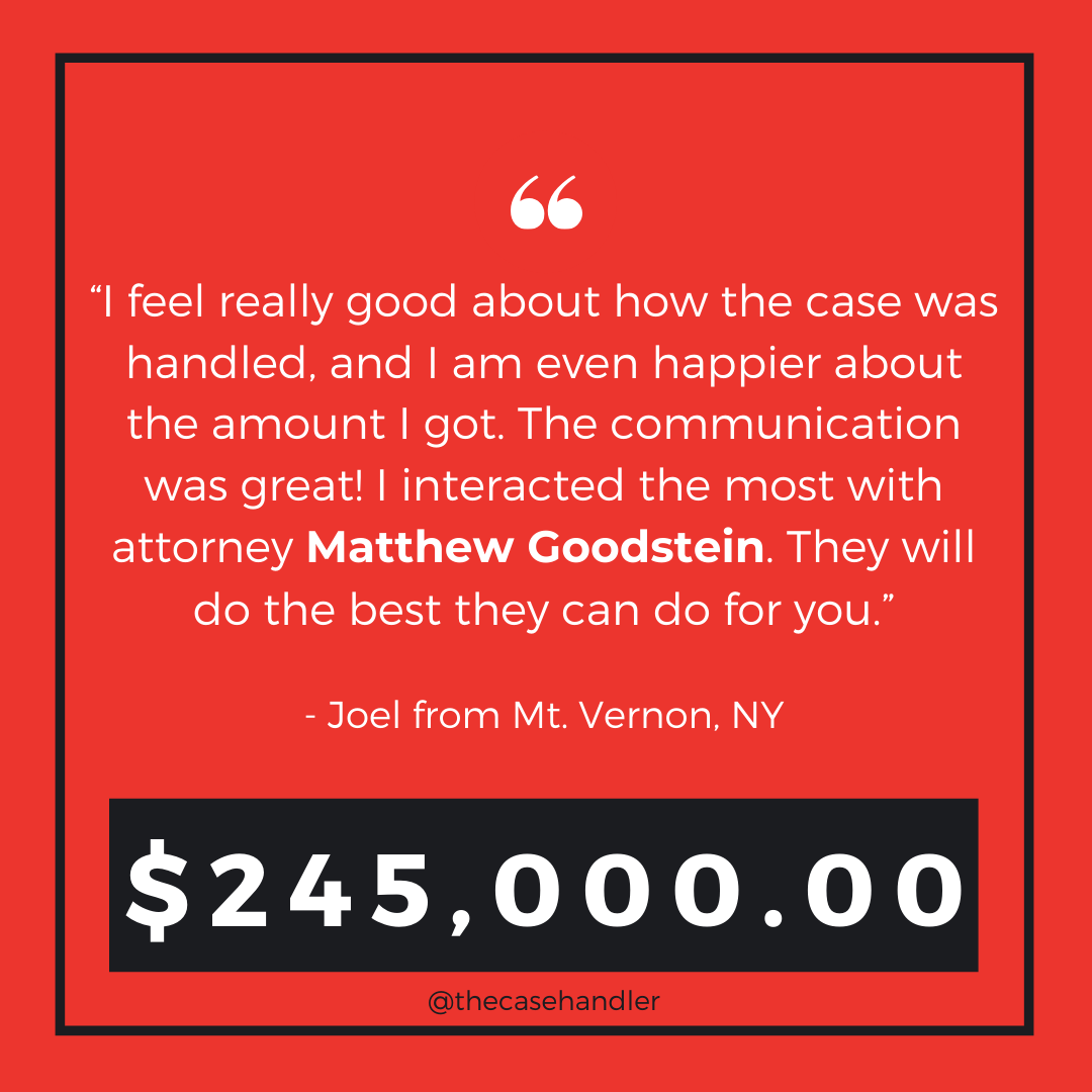 Bronx River Parkway Accident Lawyer Review Joel